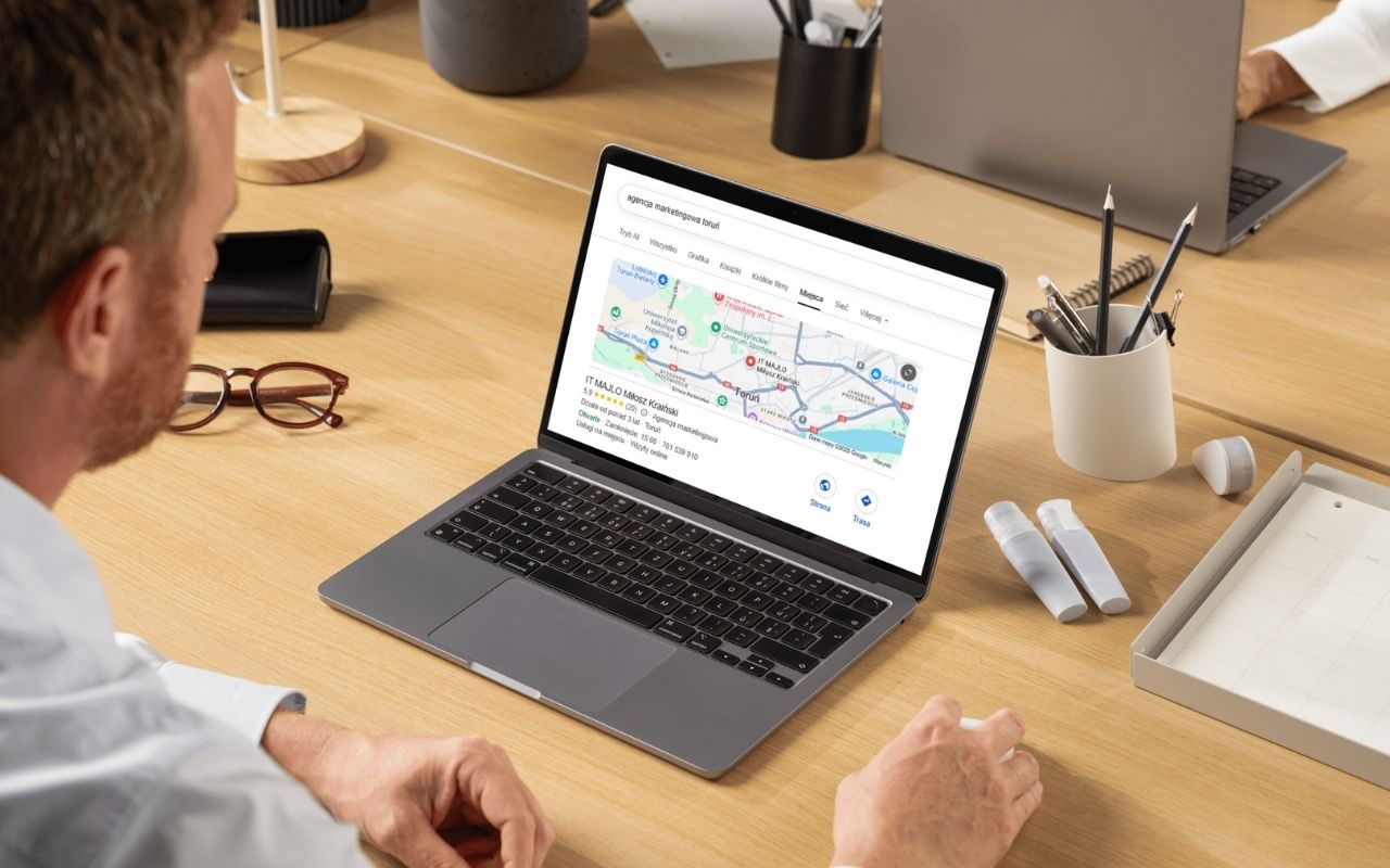 optymalizacja wizyt&oacute;wki google